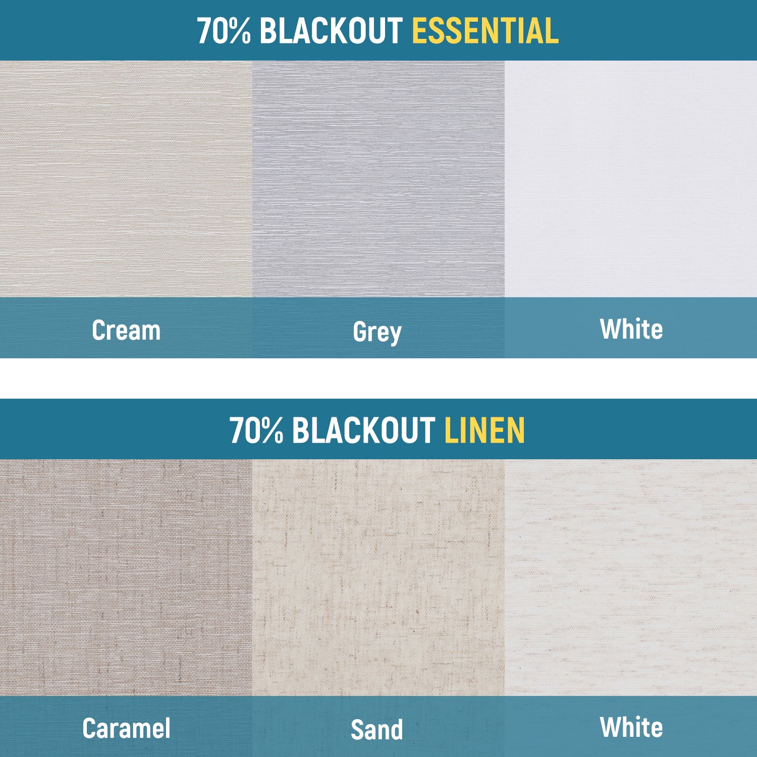 Blackout & Light Filtering Fabric Samples - Image 9