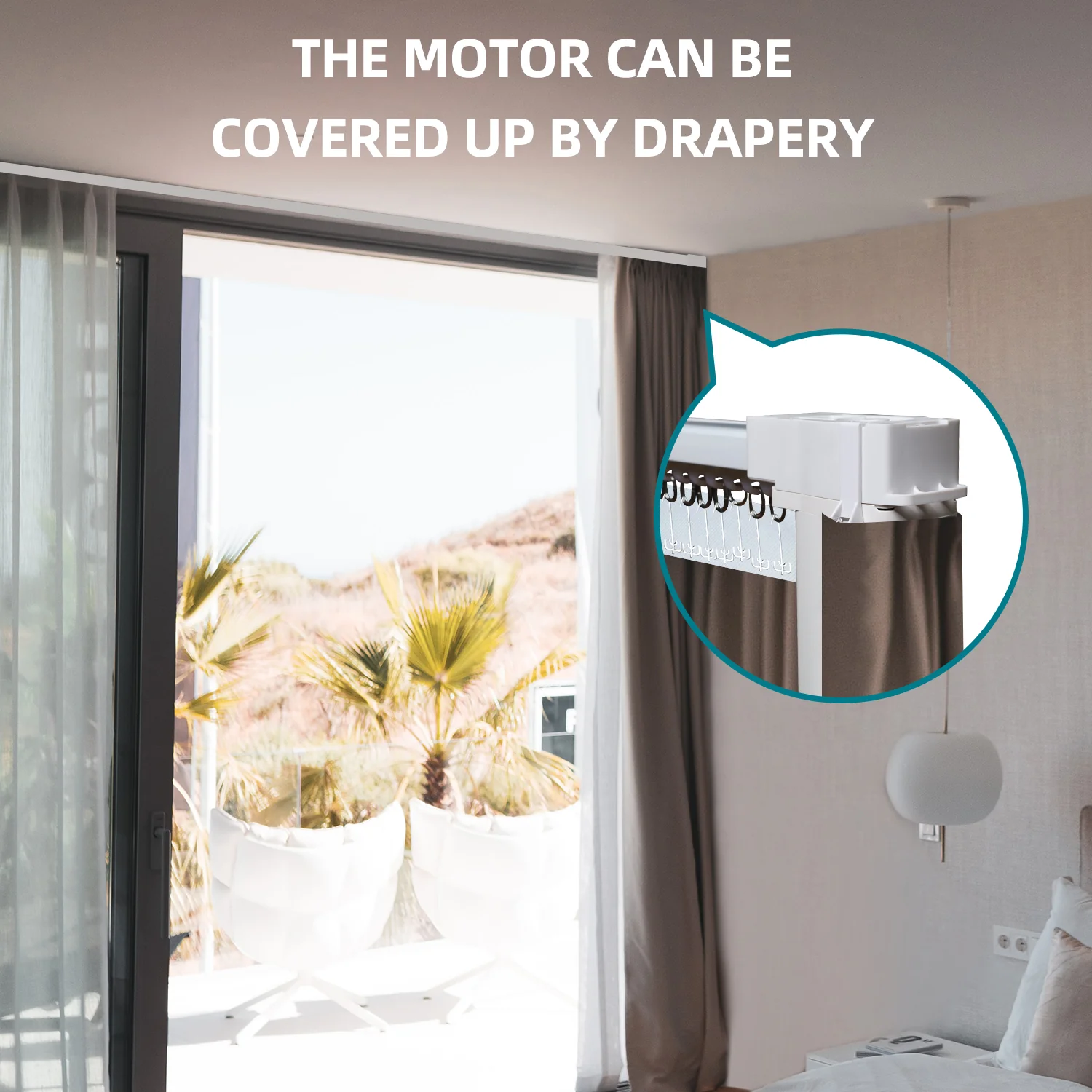 SmartWings Motorized Drapery Rod Kit - Image 7