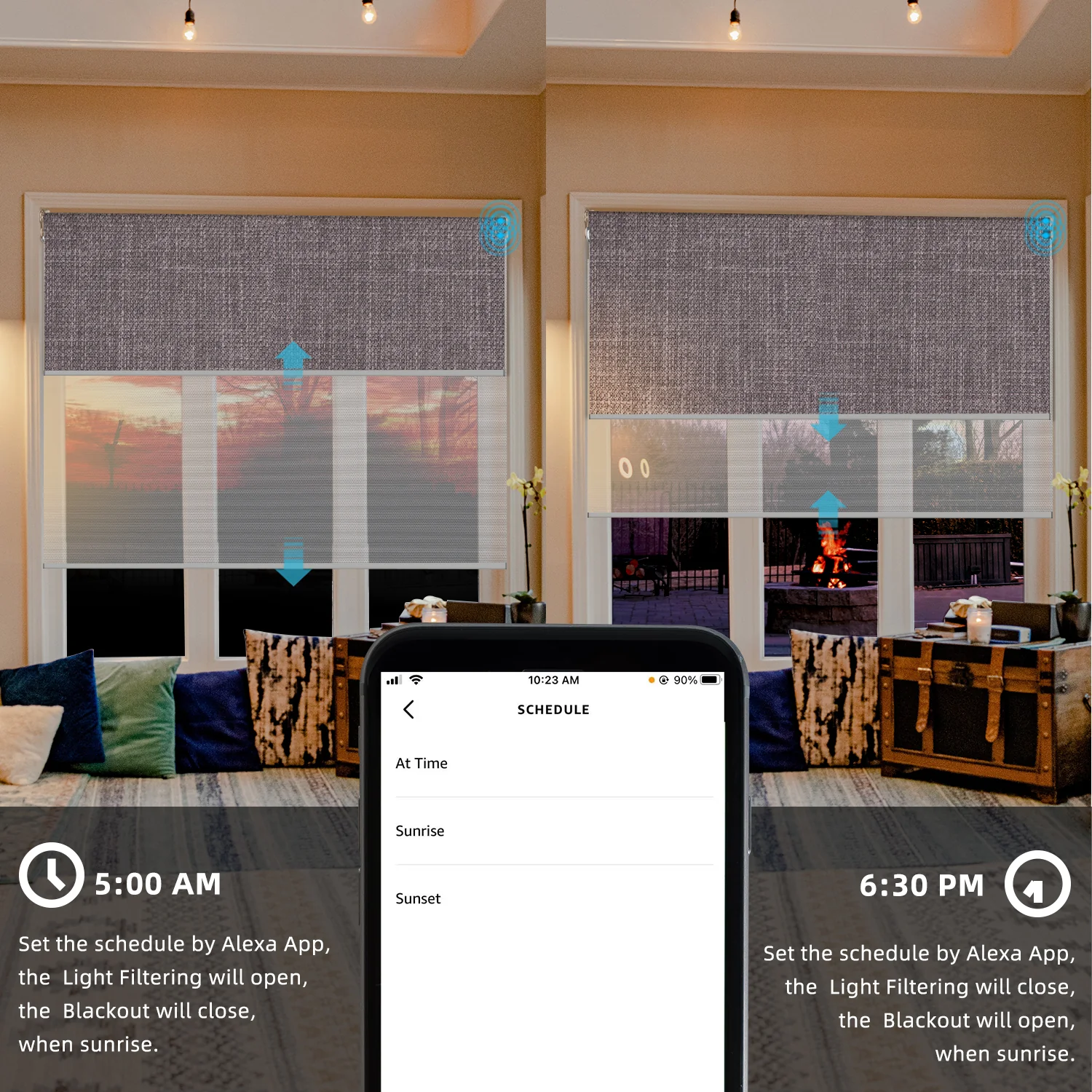 SmartWings Motorized Dual Shades - Image 9