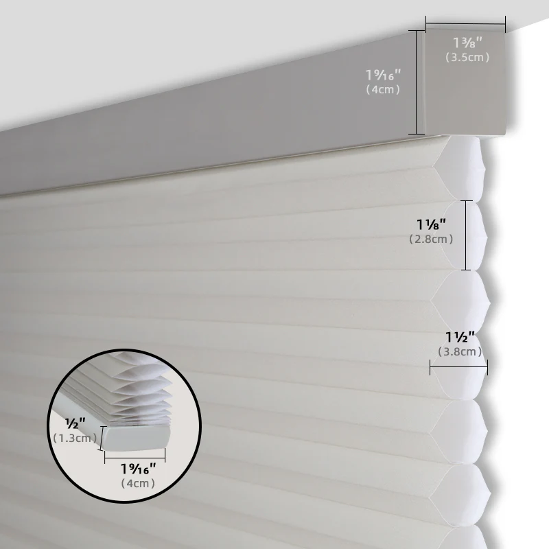 SmartWings Motorized Light Filtering Cellular Shades Hazel - Image 9