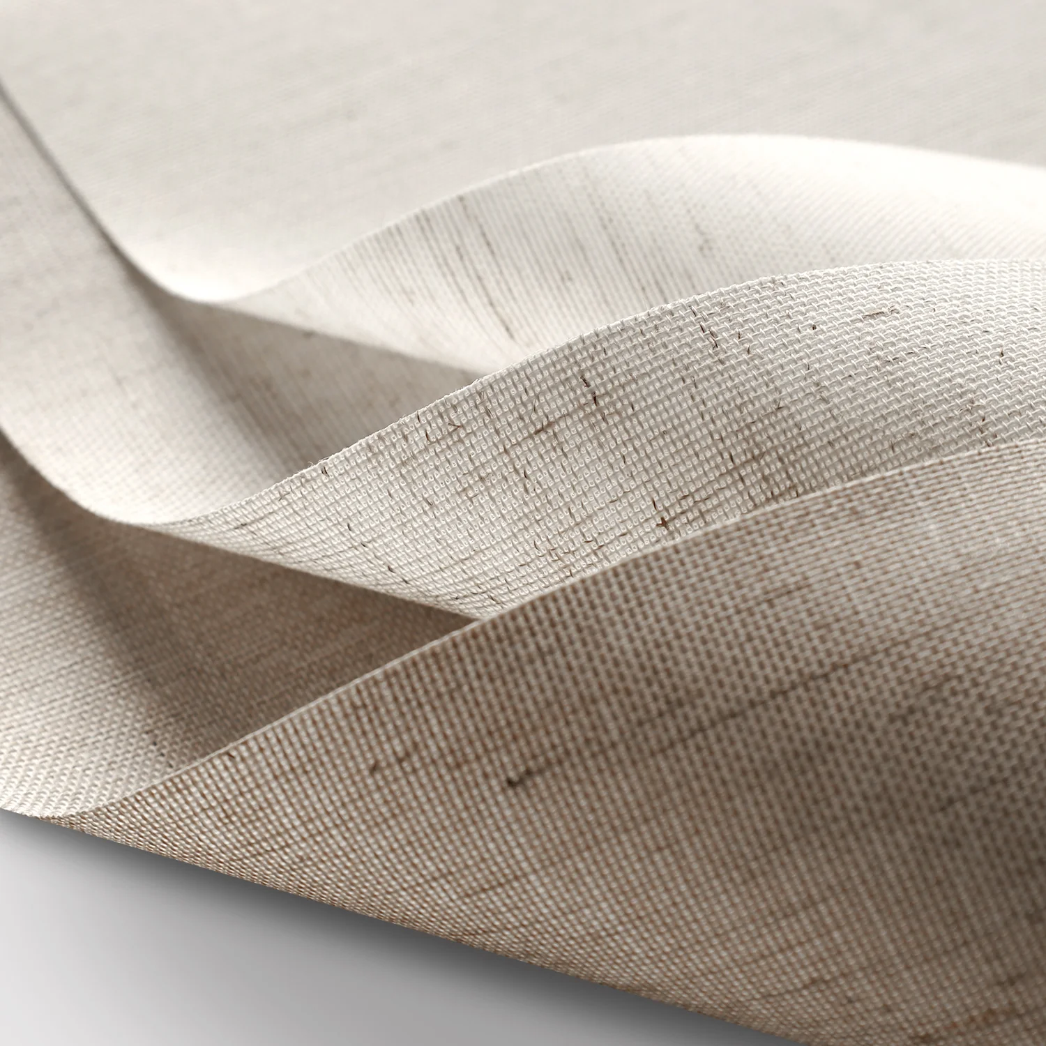 SmartWings Motorized Light Filtering Roller Shades 70% Blackout Linen - Image 6