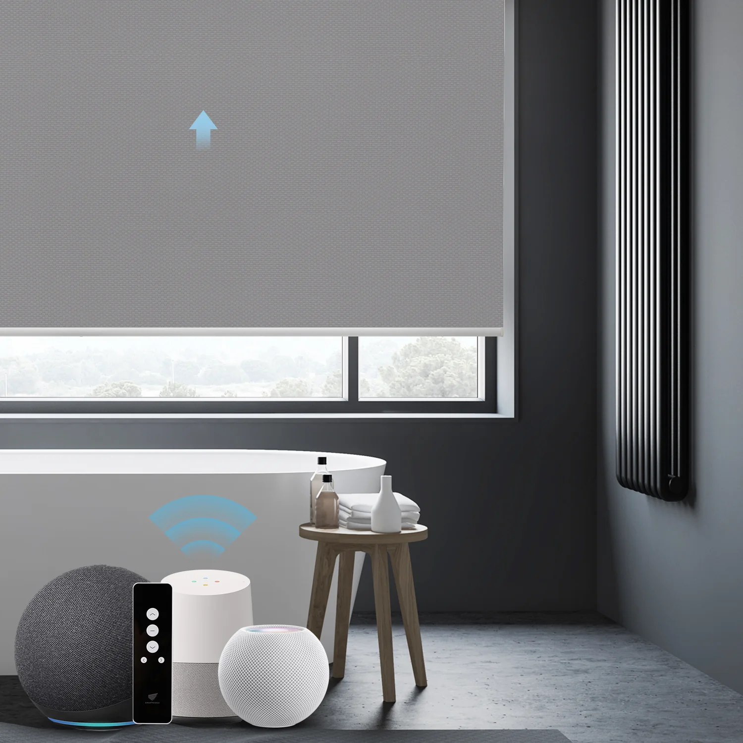 Room Darkening Roller Shades